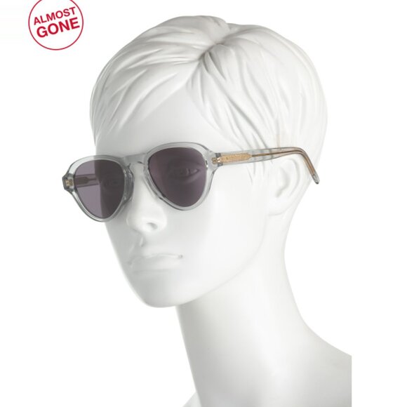 GIVENCHY Grey 51mm Round Sunglasses - Picture 2 of 2